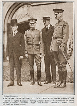 War Department Leaders at the Recent West Point Graduation.