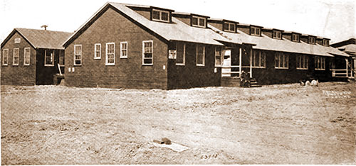 A Standard Army YMCA Building, Designed to Serve 6,000 Men.