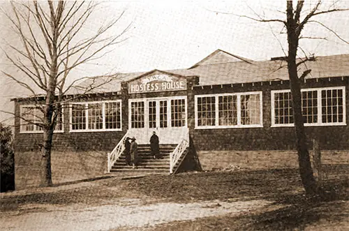 Hostess House Maintained by the Young Women‘s Christian Association at Camp Devens, Ayer, Massachusetts.