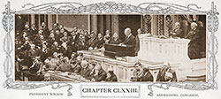 GGA Image ID # 17eb0dcf9b President Wilson Addressing Congress About the Intervention of The United States of America.