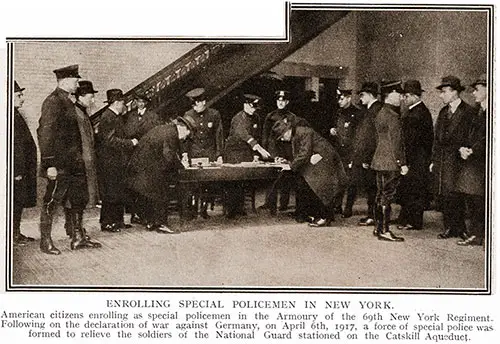 Enrolling Special Policemen in New York.