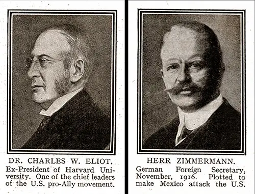 Dr. Charles W. Eliot and Herr Zimmermann