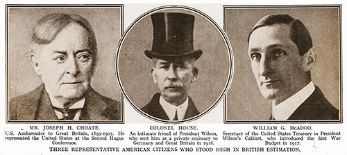 Three Representative American Citizens Who Stood High in British Estimation.
