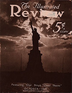 Front Cover, The Illustrated Review, October 1918.