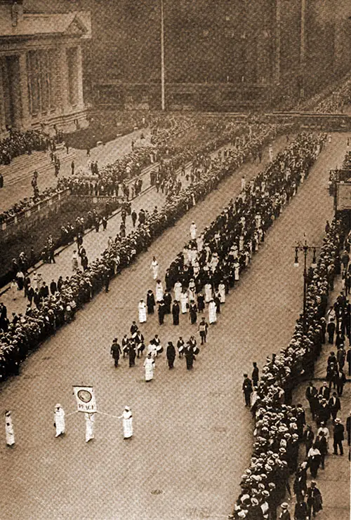 The Women's Protest Against War.