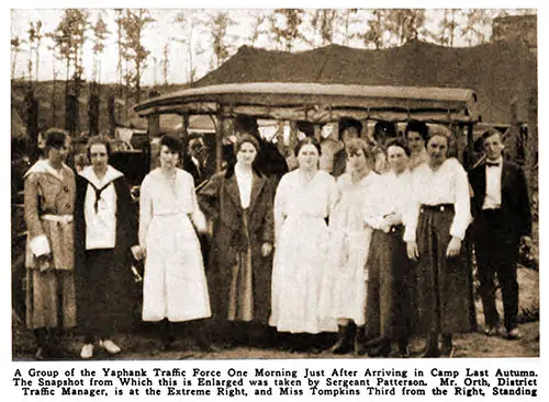 The Telephone Operators at Camp Upton.