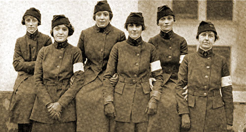 Telephone Operators Ready for France.