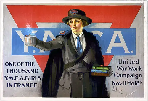 One of the Thousand YMCA girls in France--United War Work Campaign November 11th to 18th, 1918.