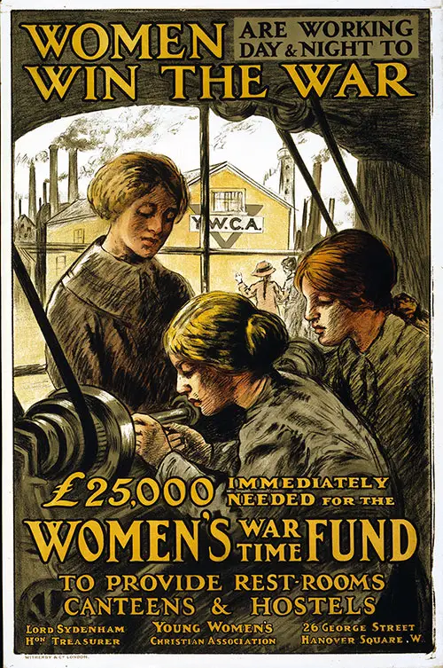 Women Are Working Day & Night to Win the War.
