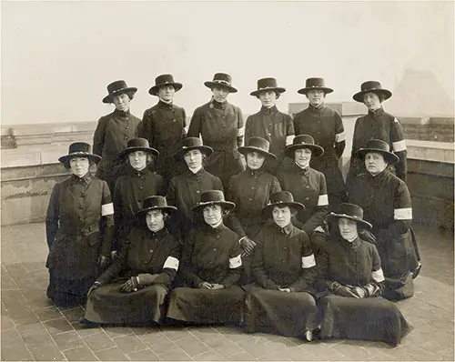 Sixteen Operators Trained by the New York Telephone Co.