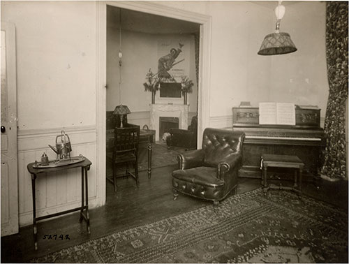 Another View of the Reception Room in Signal Corps Women Telephone Operators' Home at Chaumont, Haute Marne, France.
