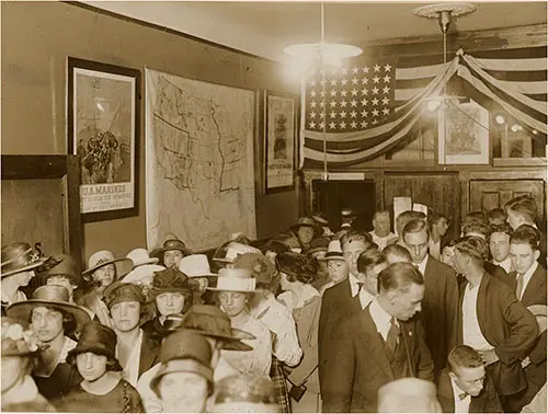 Women Enlist in the U.S. Marine Corps, August 1918.