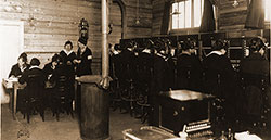 American Girls Serving in the Army Signal Corps as Telephone Operators in France, Colloquially Known as "Hello Girls."