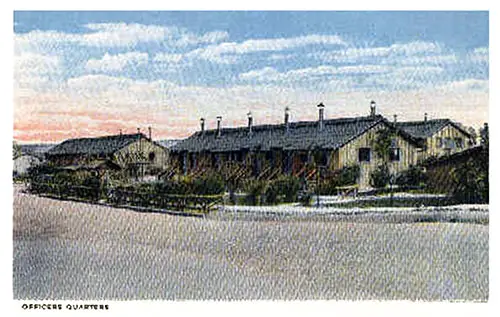 Officers Quarters at Camp Dodge.