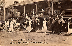 GGA Image ID # 1139eede28 Nurse Recreations at Camp Pike