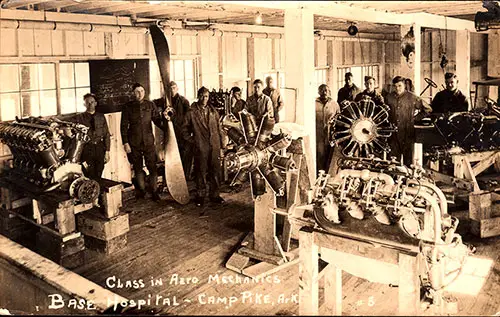 Photo 08: Aero Mechanics Class at Camp Pike