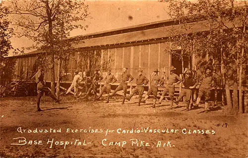 Graduated Exercises for Cardio-Vascular Classes at Camp Pike