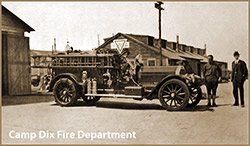 The Camp Dix Fire Department.