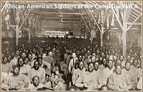 African-American Soldiers' YMCA, Officially Known as YMCA No. 7, Located on Delaware Avenue, Camp Dix.