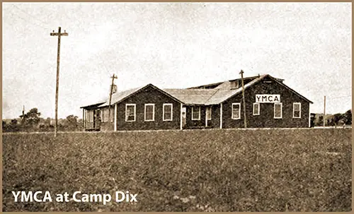 The Camp Dix YMCA Building.
