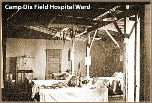 Camp Dix Field Hospital Ward.