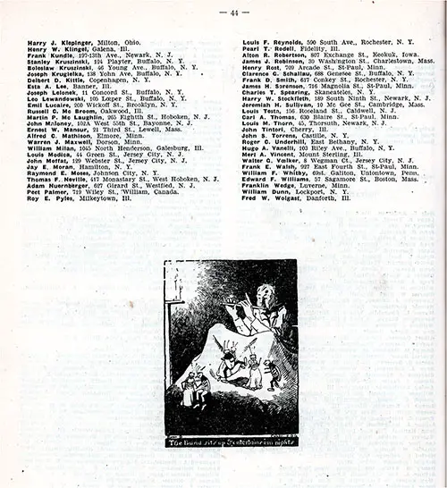 Roster of Officers and Enlisted Men of HQ Company, 346th Infantry, AEF. Part 3 of 3.