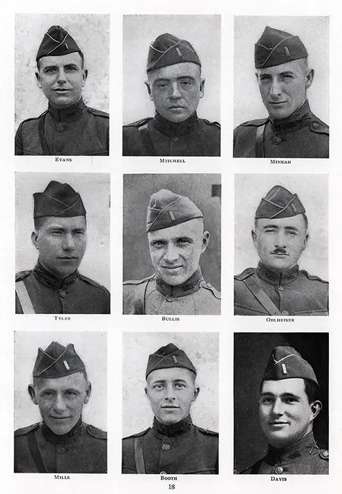 Company Officers, 351st Infantry, 351st Infantry, 88th Division, A.E.F.