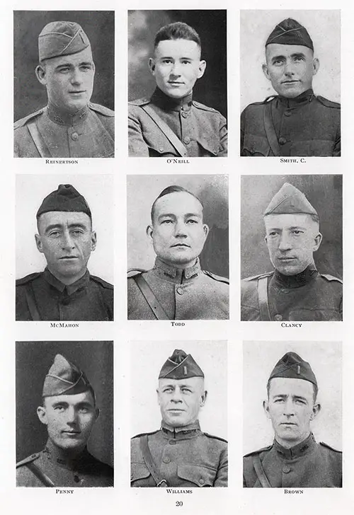 Company Officers, 351st Infantry, 88th Division, A.E.F.