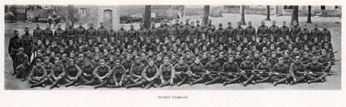 Group Photo: Supply Company, 351st Infantry, 88th Division, AEF