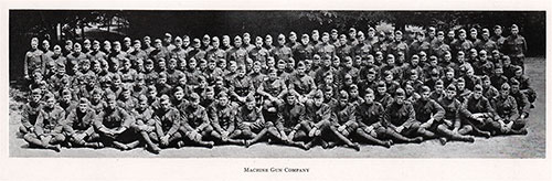 Group Photo: Machine Gun Company, 351st Infantry, 88th Division, AEF