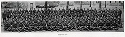 Group Photo: Company "B" - 351st Infantry, 88th Division, AEF