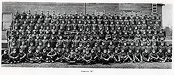 Group Photo: Company "E" - 351st Infantry, 88th Division, AEF