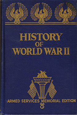 GGA Image ID # 17f1a2f292 Front Cover, History of World War II, Armed Services Memorial Edition by Francis Trevelyan Miller, 1945.