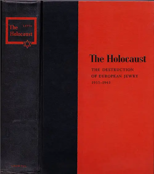 Front Cover, Holocaust: A Novel of Survival and Triumph By Gerald Green, 1978.