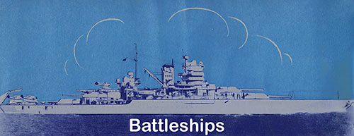 Battleships. Our Navy, 1945.