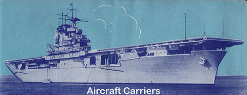 Aircraft Carriers. Our Navy, 1945.