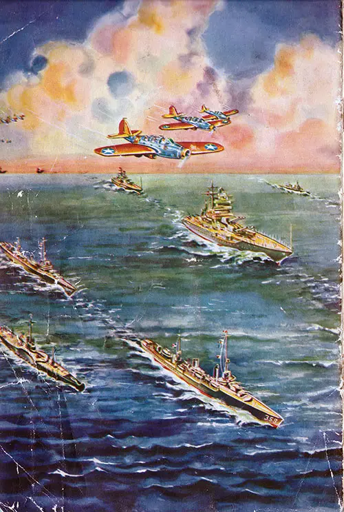 Back Cover, Our Navy in World War II, 1945.